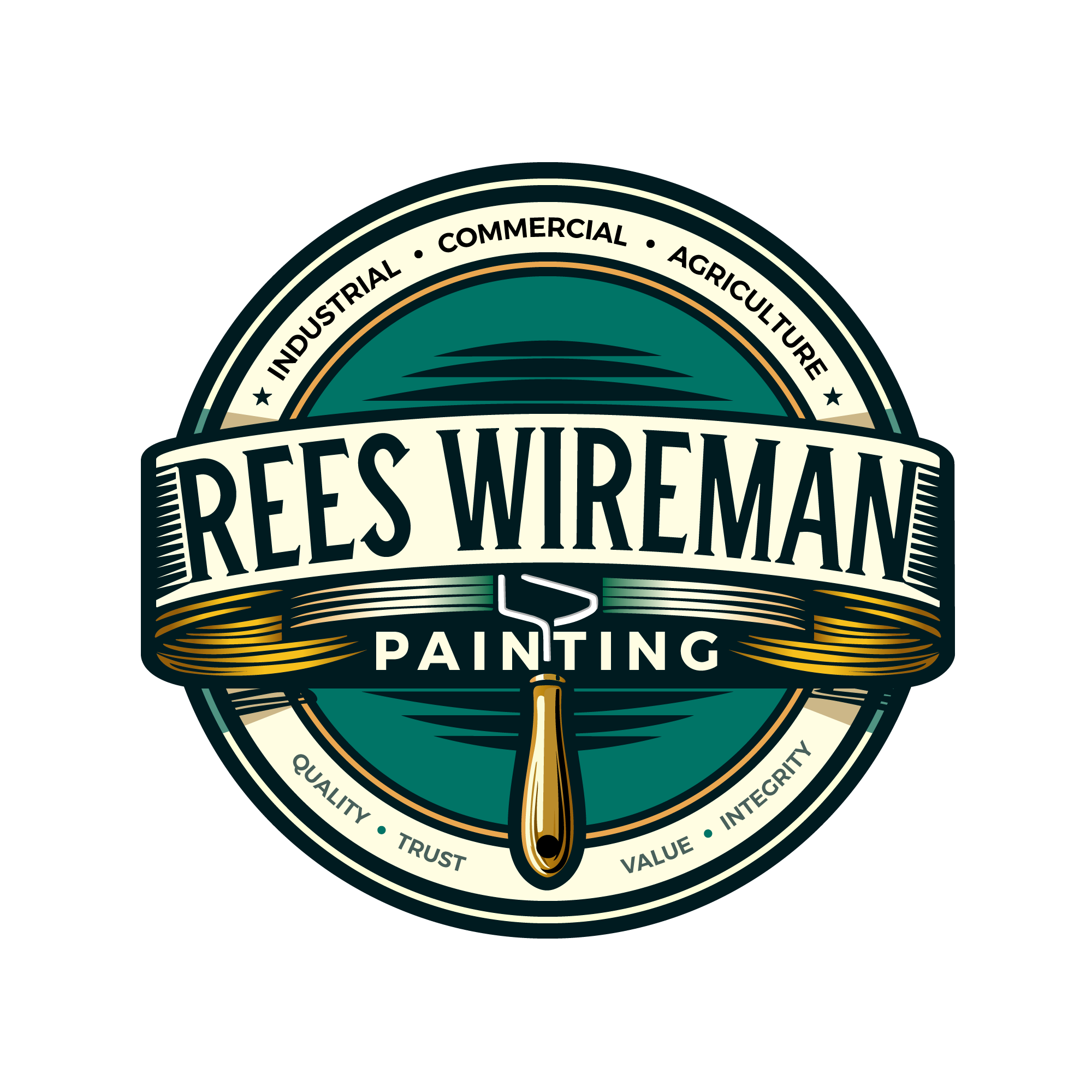 Logo for RW Painting Services